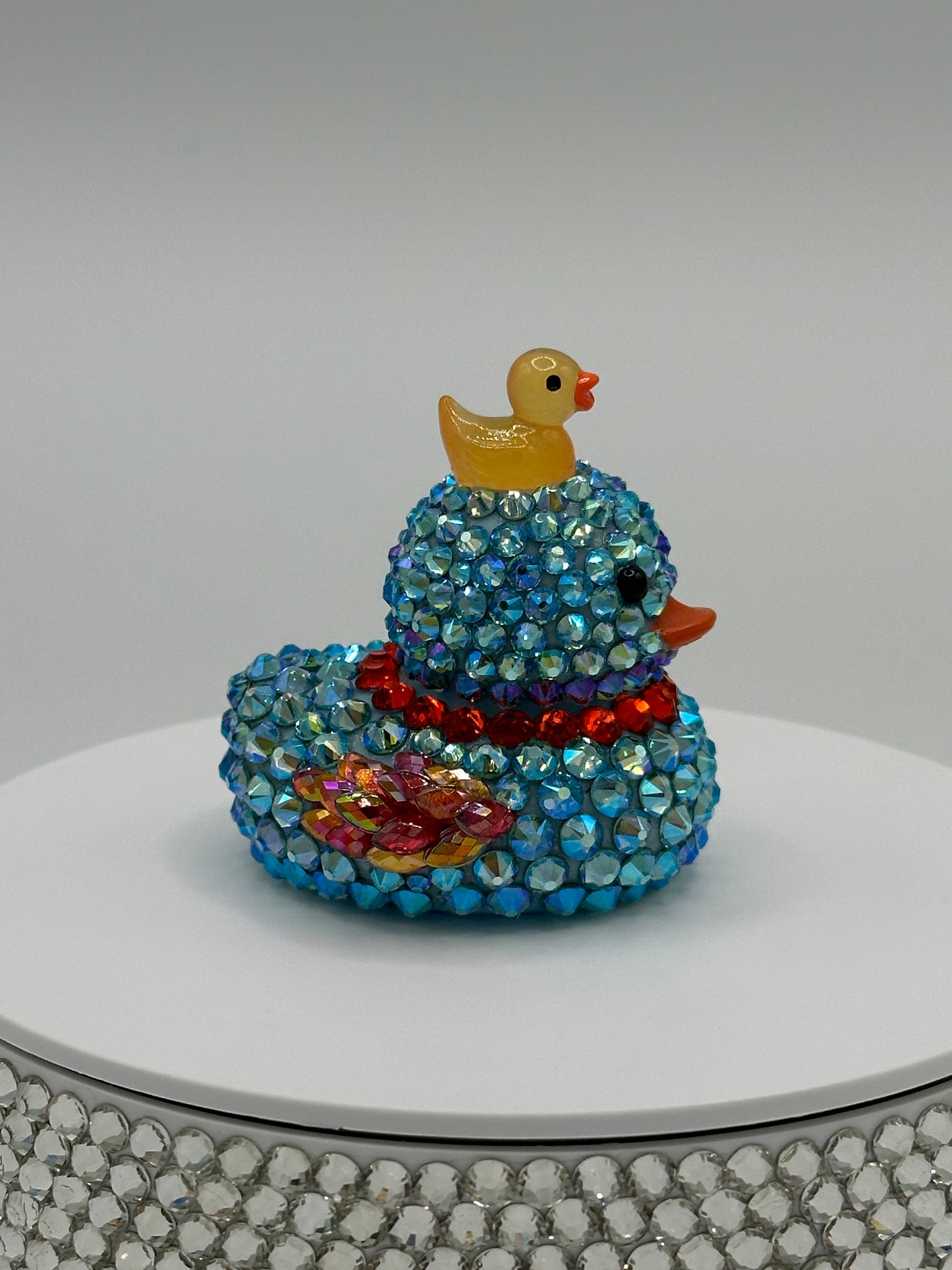 Rhinestone Rubber Duck -