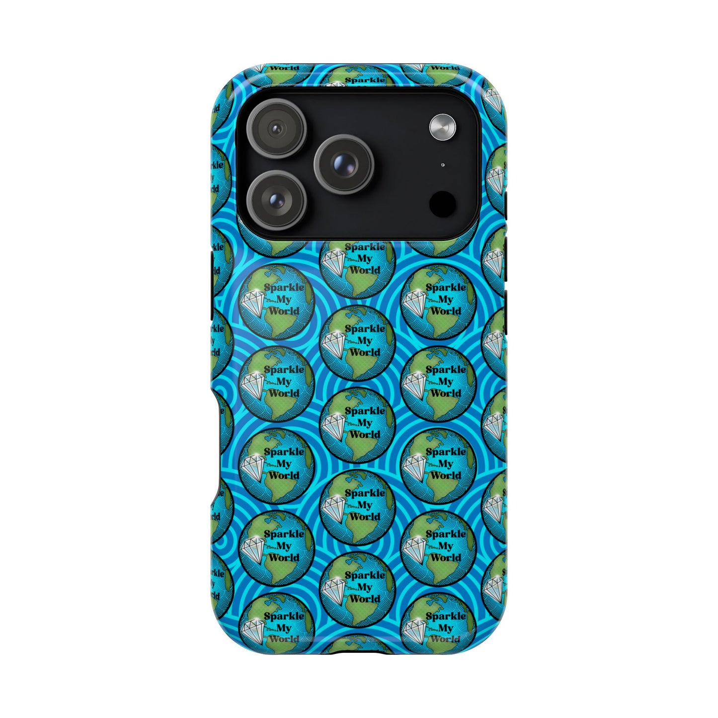 Sparkle My World Magnetic Impact-Resistant Phone Case