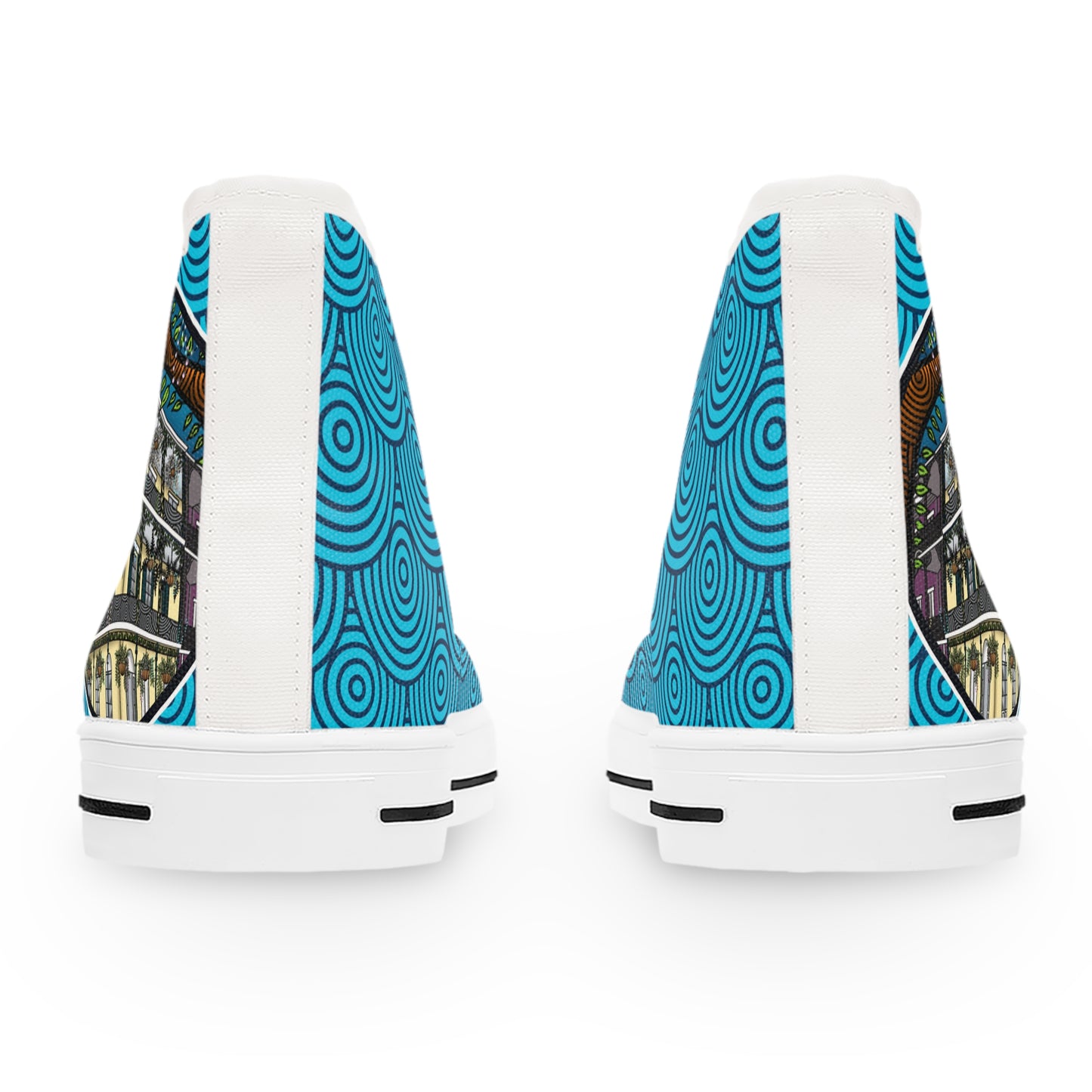 New Orleans Women's High Top Sneakers