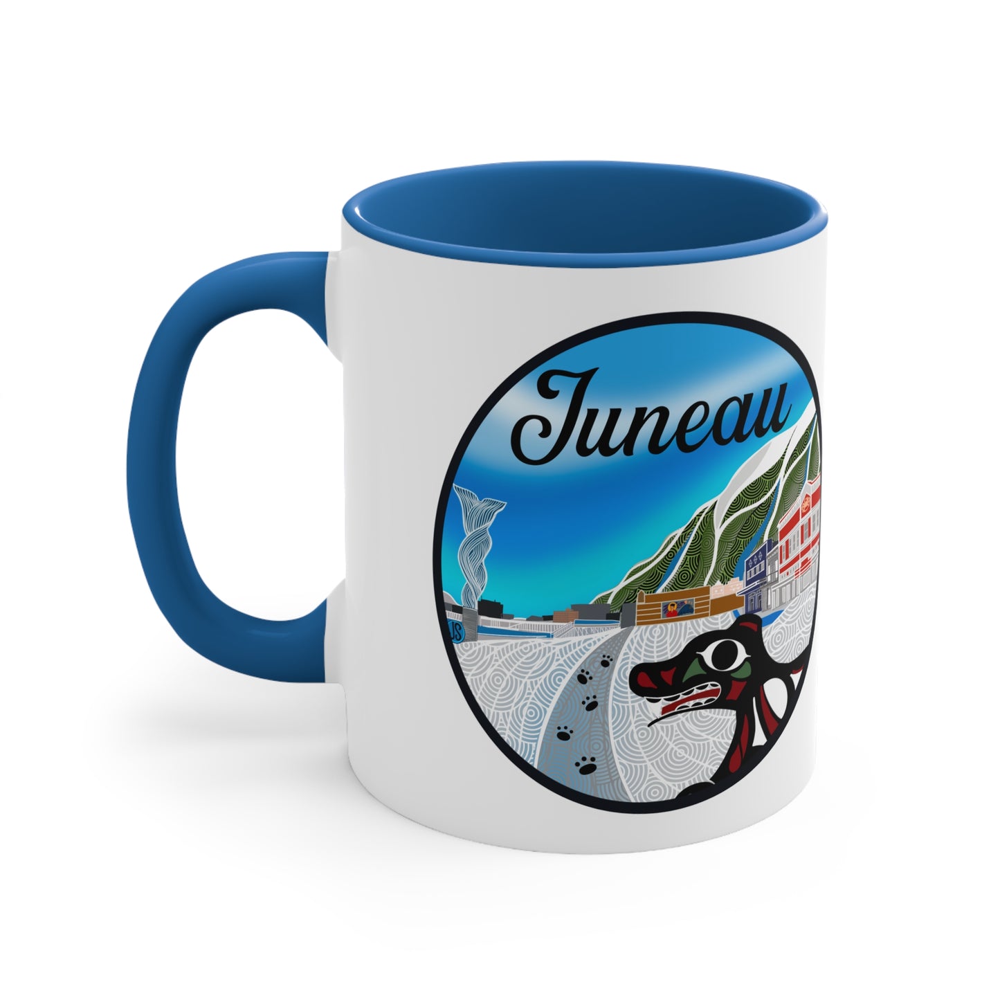 Juneau wharf Coffee Mug, 11oz
