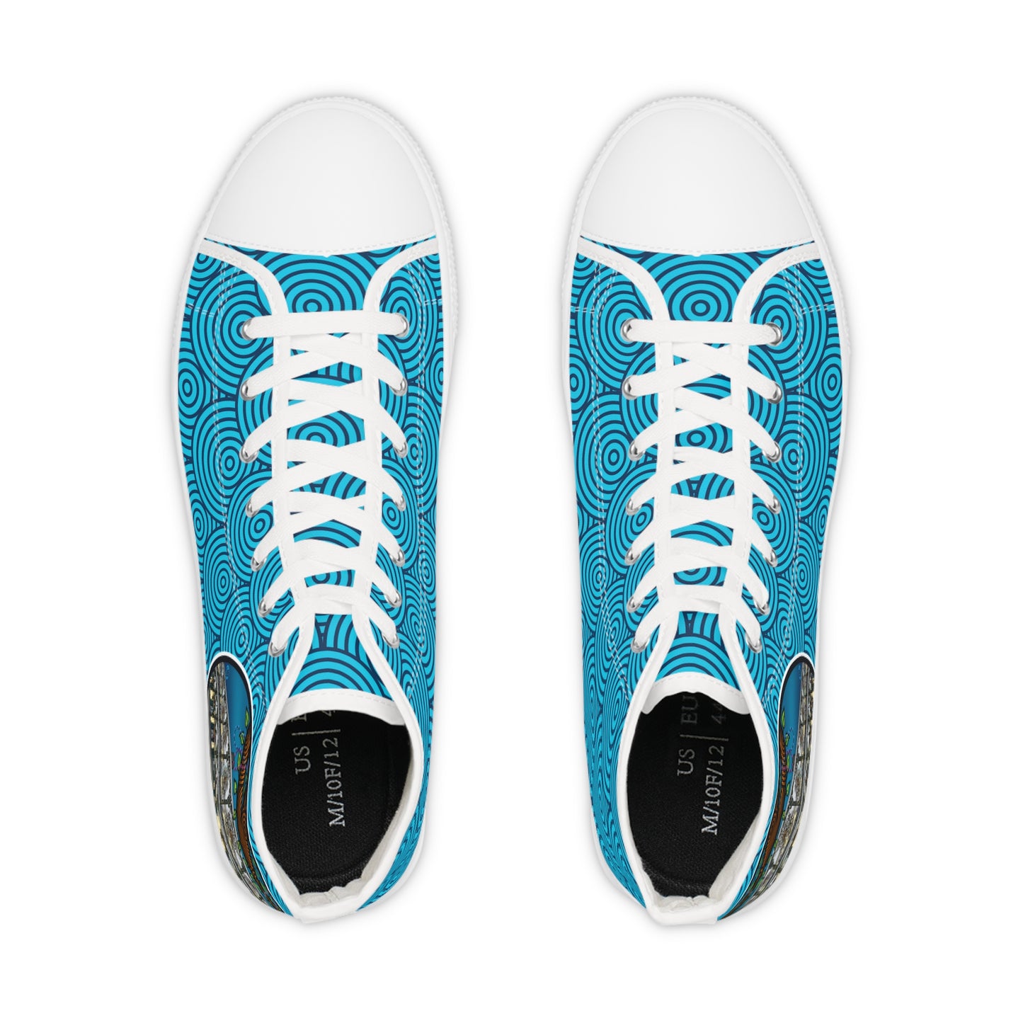 New Orleans Men's High Top Sneakers