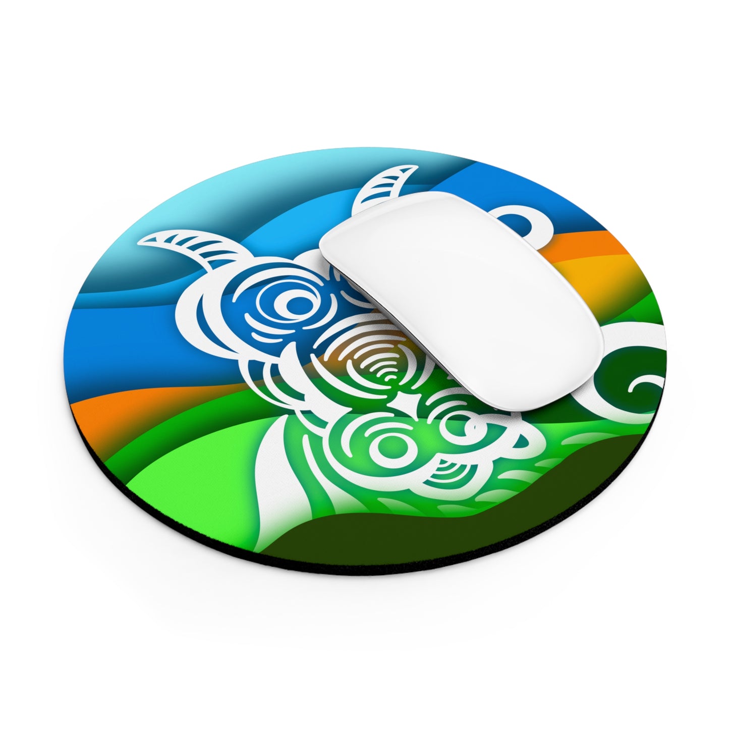Colorful dragon Mouse Pad