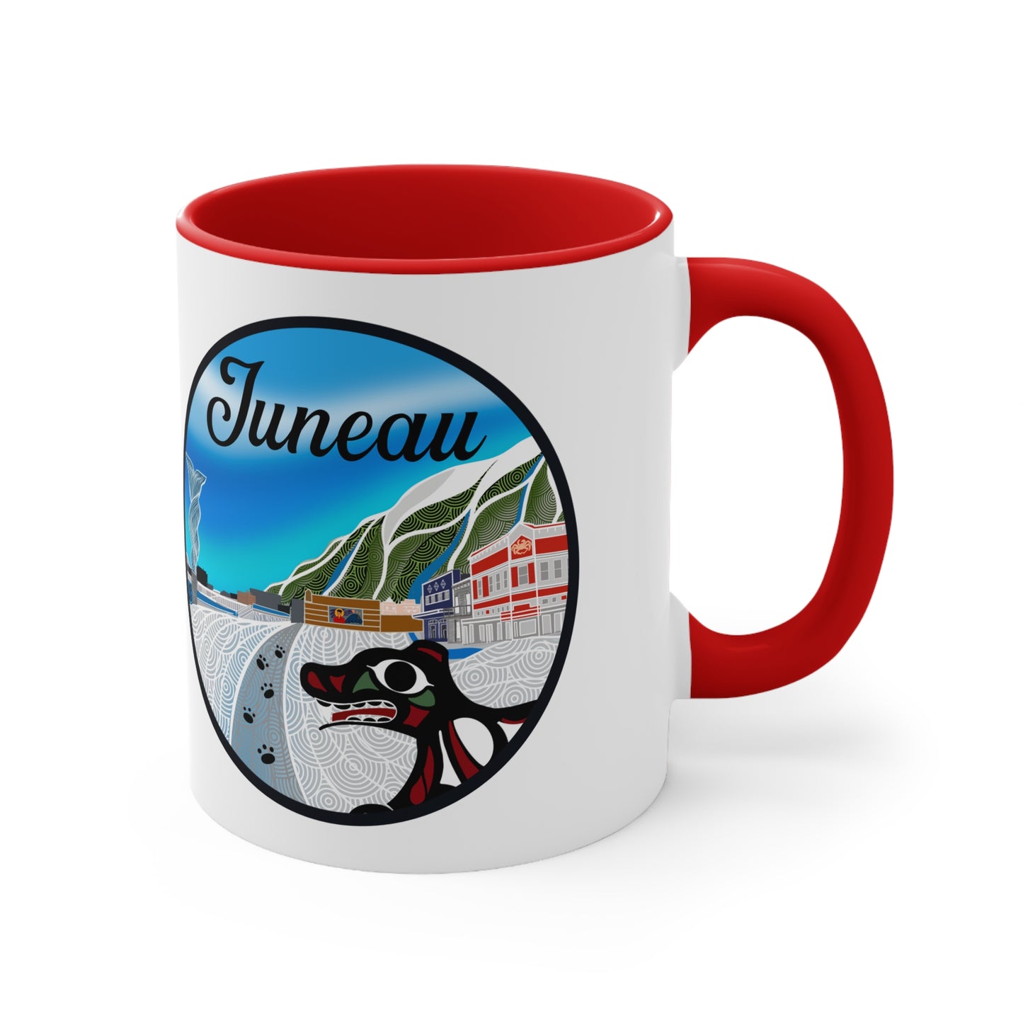 Juneau wharf Coffee Mug, 11oz