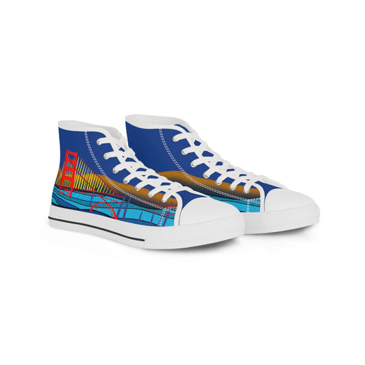 San Francisco Men's High Top Sneakers