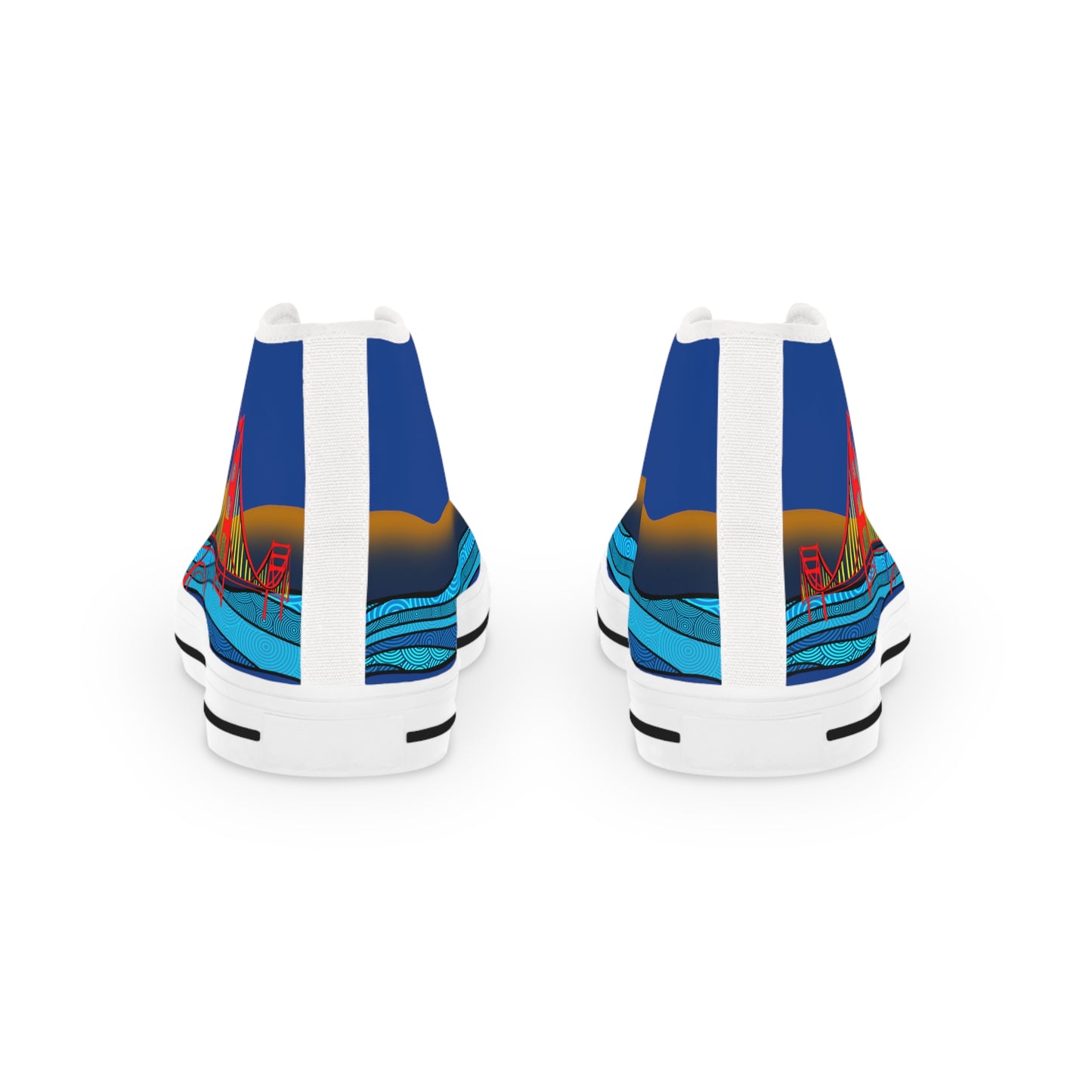San Francisco Men's High Top Sneakers