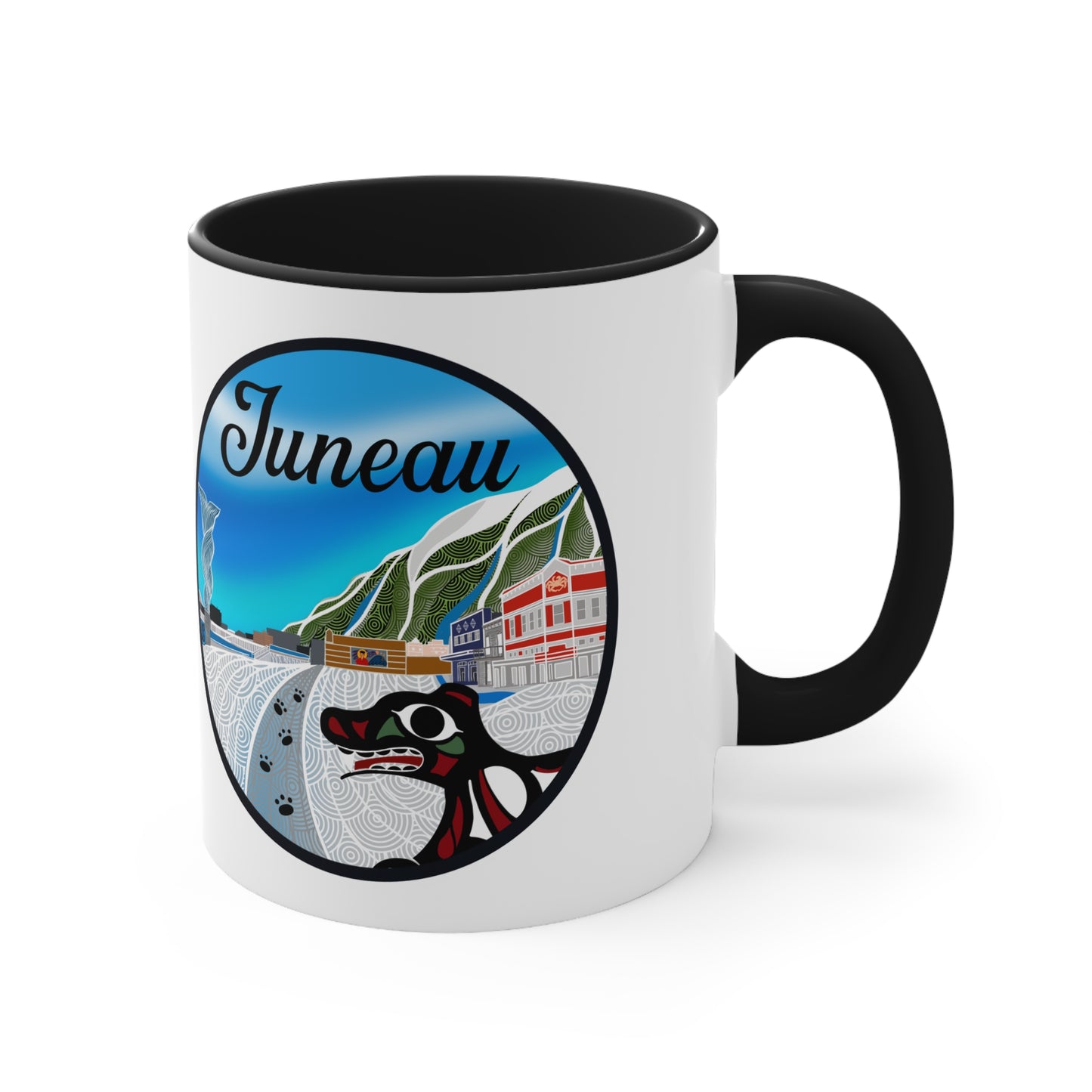 Juneau wharf Coffee Mug, 11oz