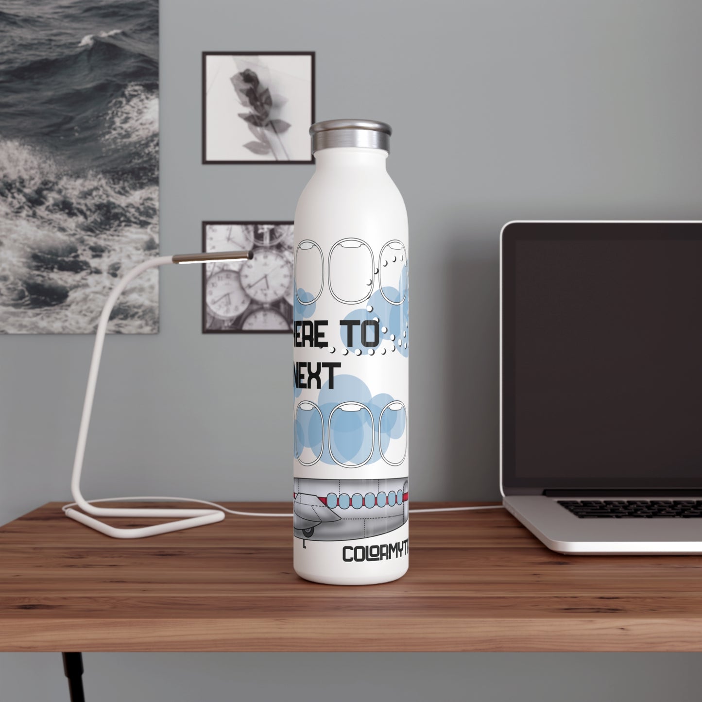 Where to next Slim Water Bottle