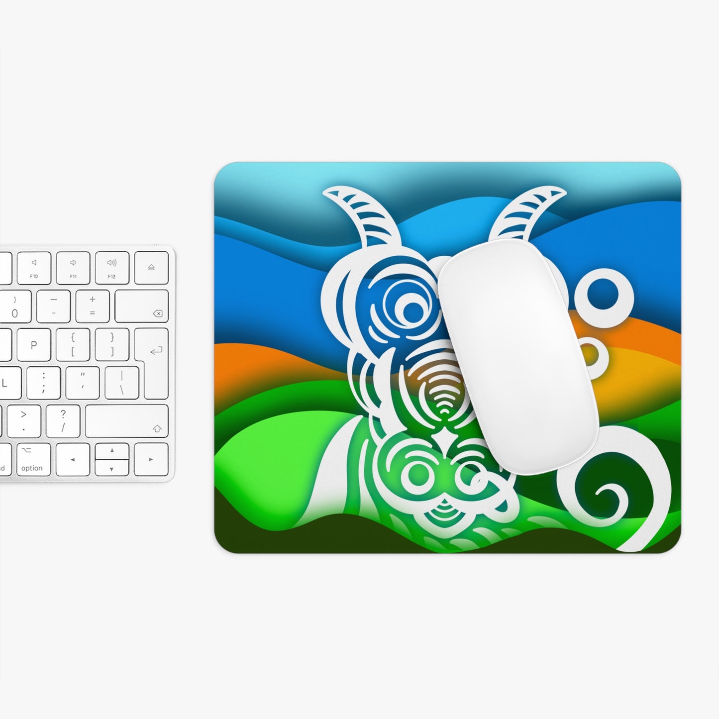 Colorful dragon Mouse Pad