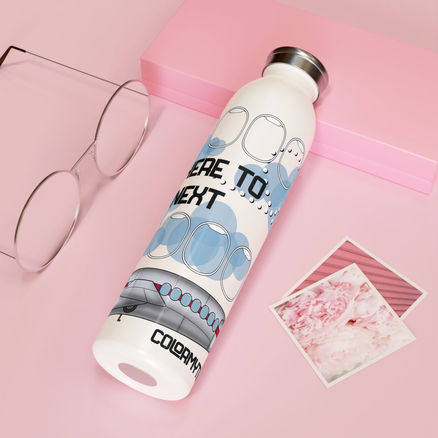 Where to next Slim Water Bottle