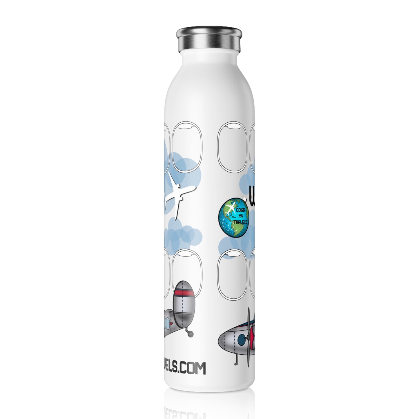 Where to next Slim Water Bottle