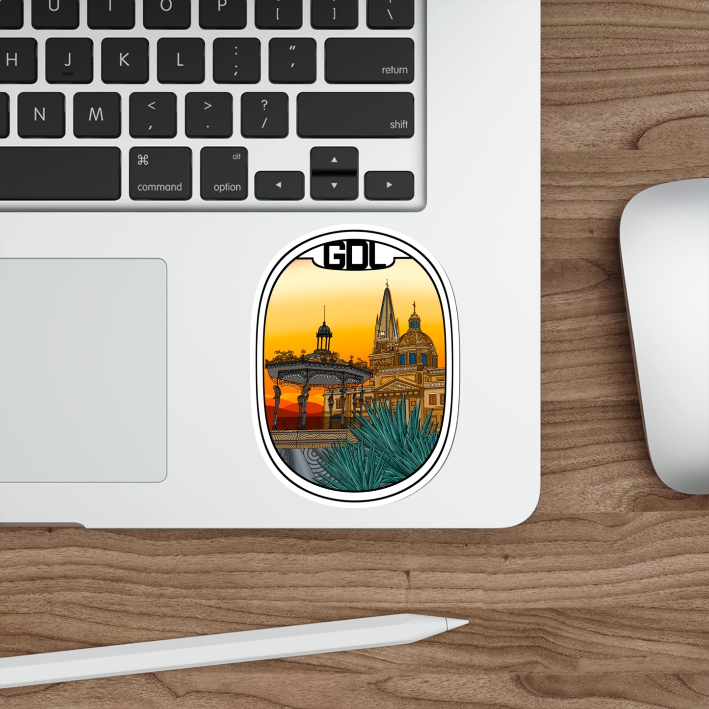 Guadalajara Mexico Out the Window Stickers