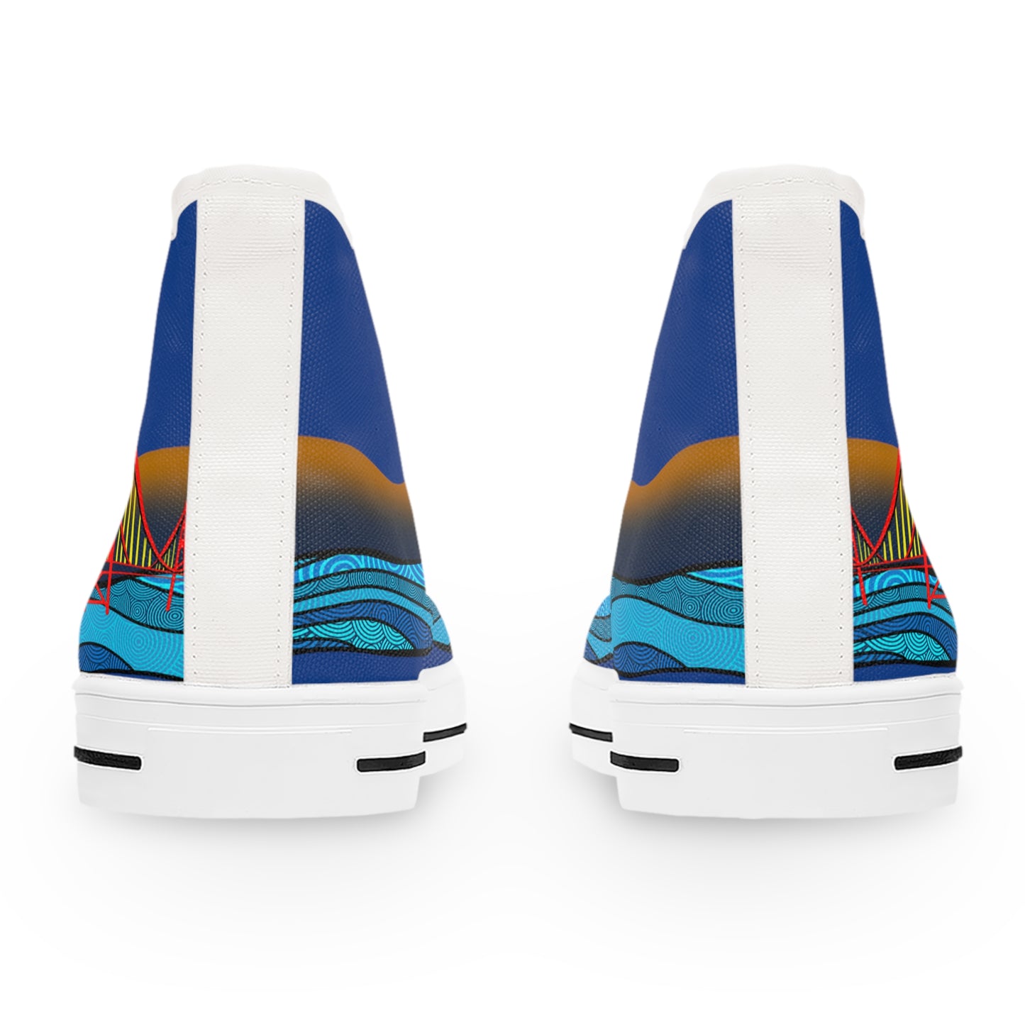 San Francisco Women's High Top Sneakers