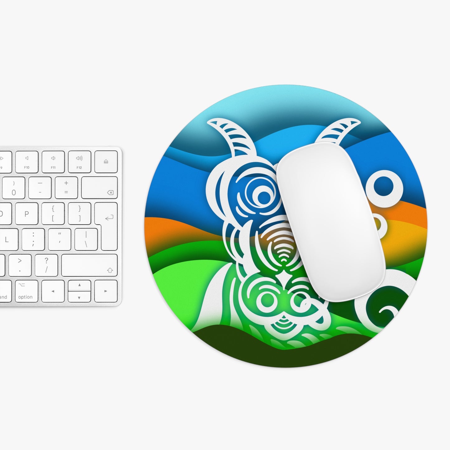 Colorful dragon Mouse Pad