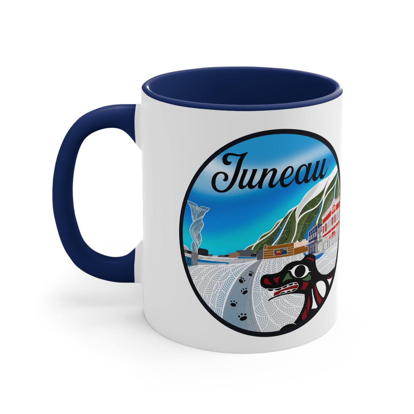 Juneau wharf Coffee Mug, 11oz