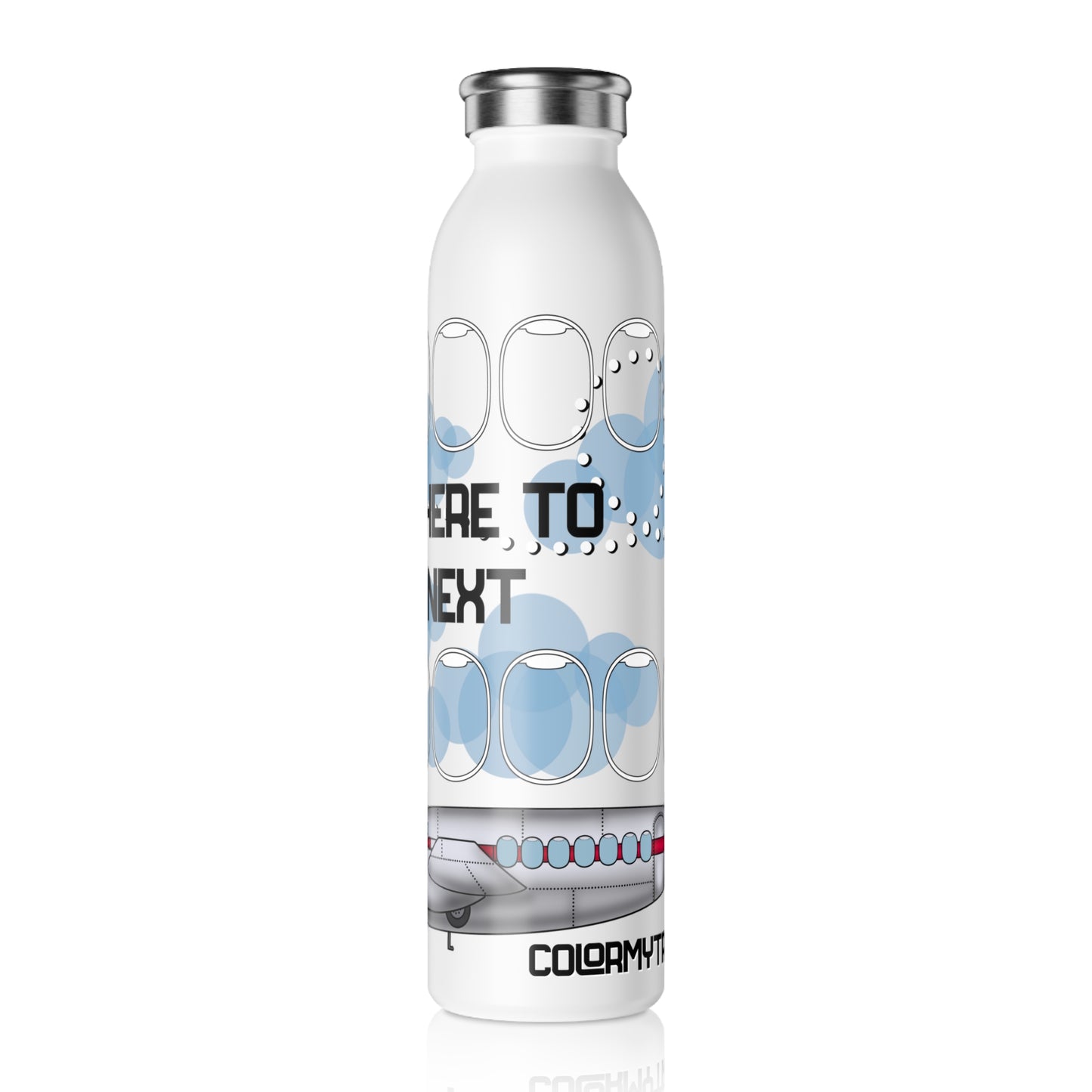 Where to next Slim Water Bottle