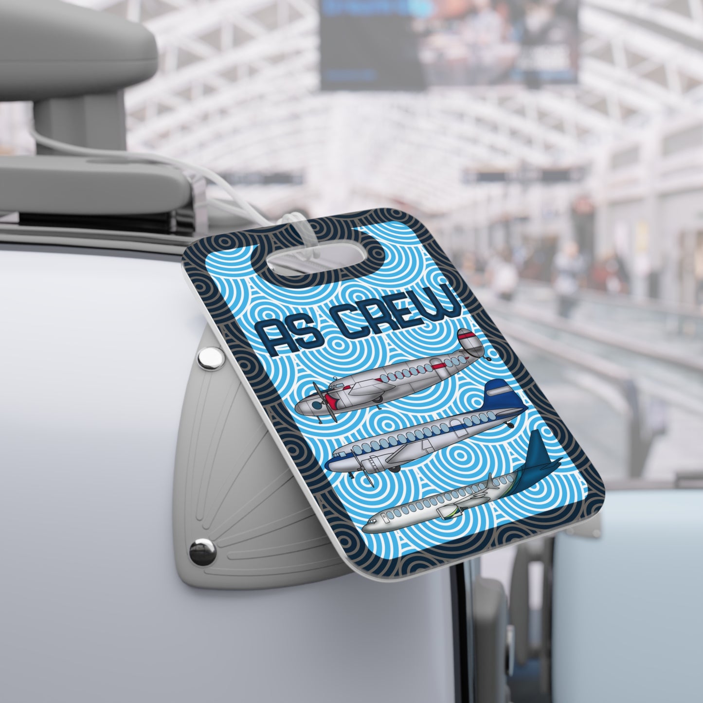 AS CREW Luggage Tags