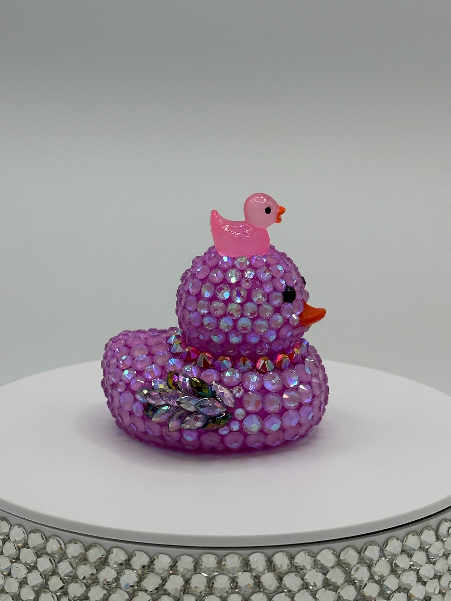Rhinestone Rubber Duck -