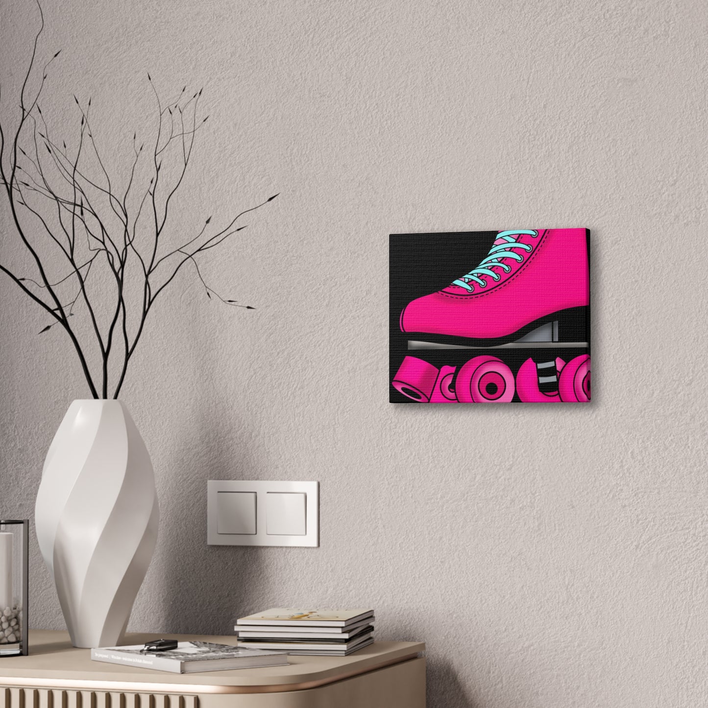 Pink Roller Skate