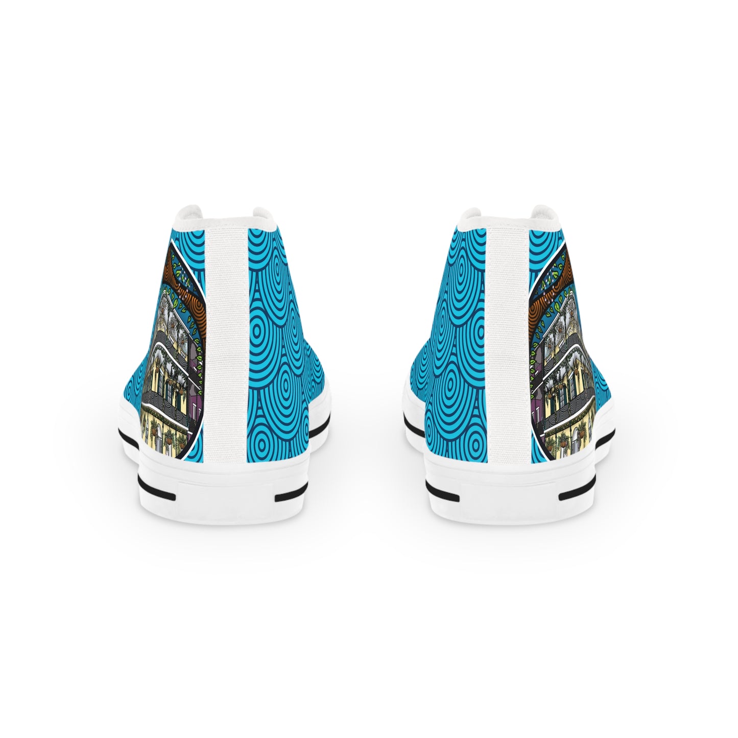 New Orleans Men's High Top Sneakers