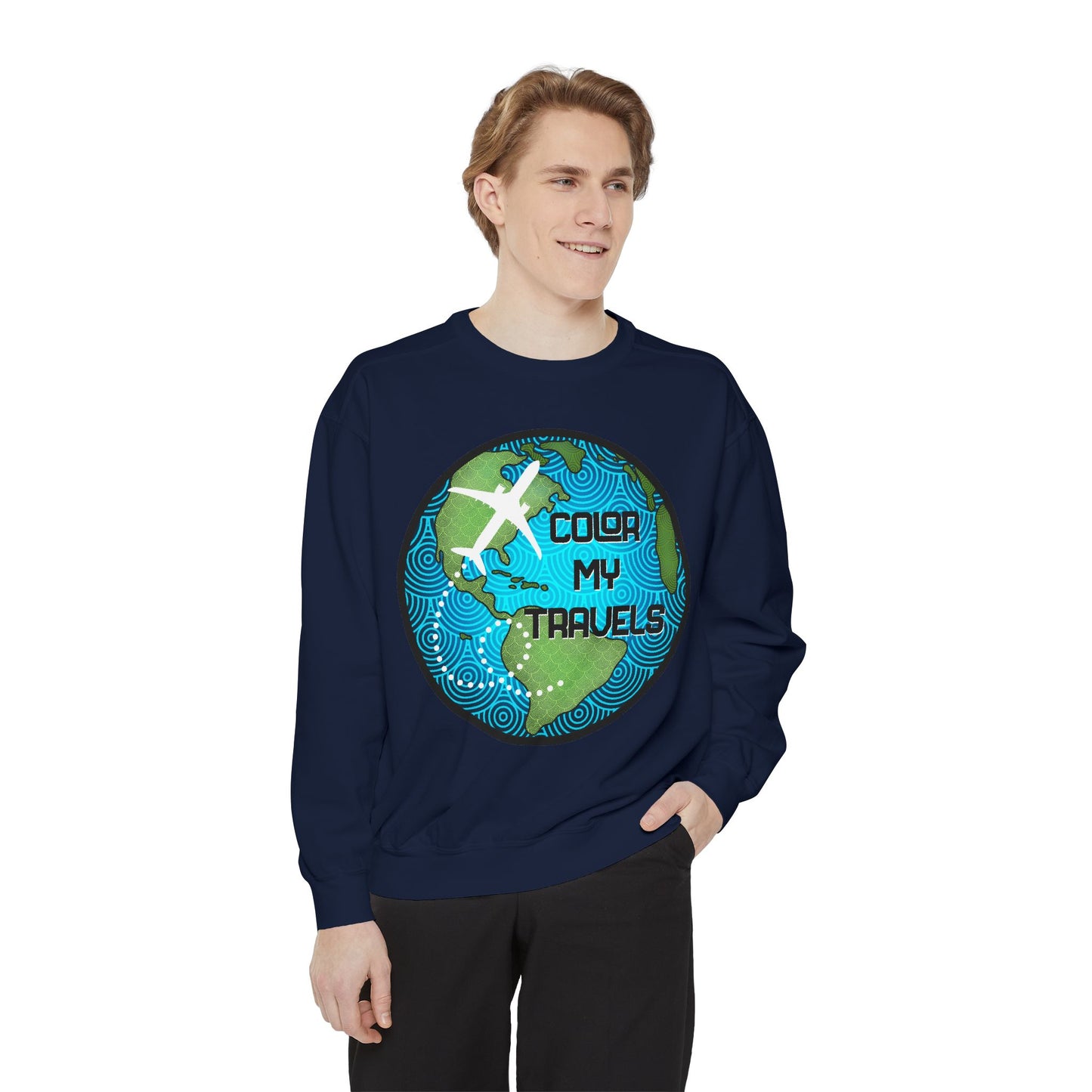 Color My Travels Logo Sweatshirt