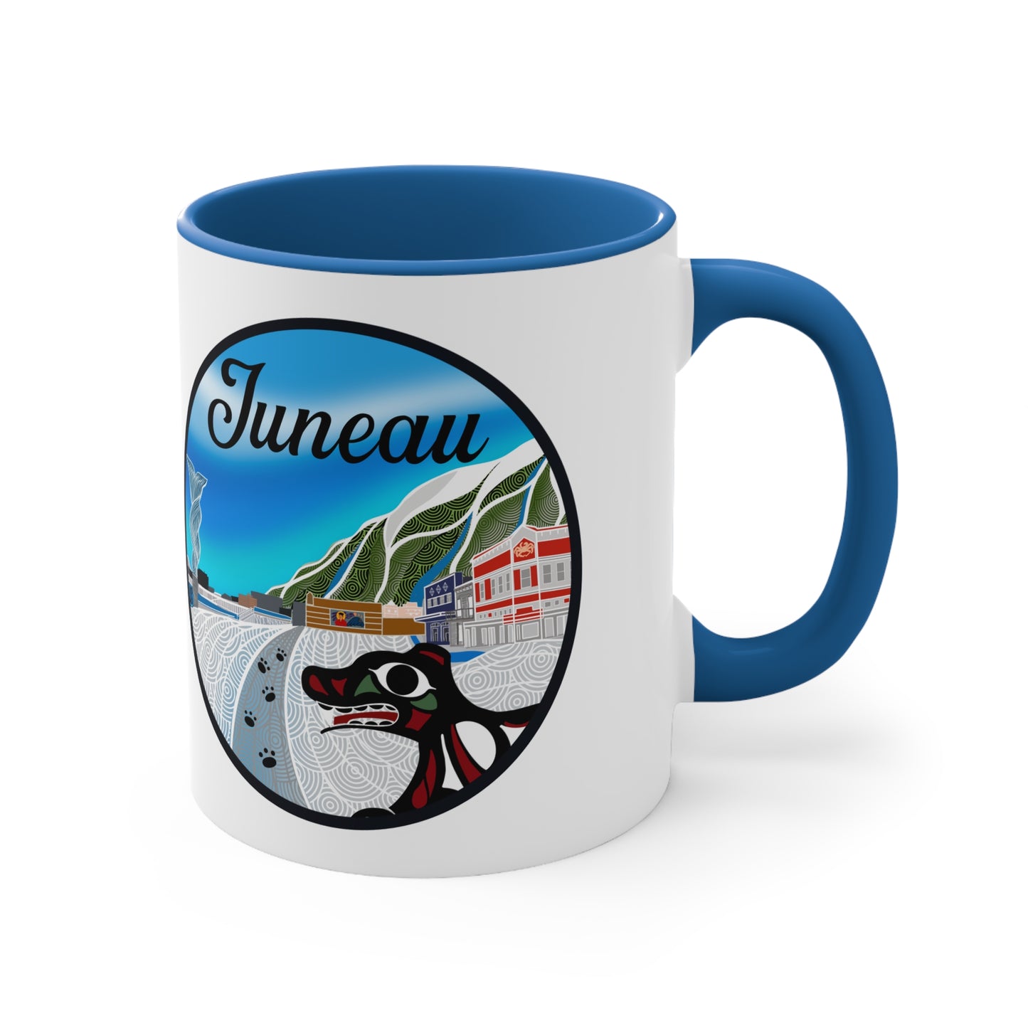 Juneau wharf Coffee Mug, 11oz