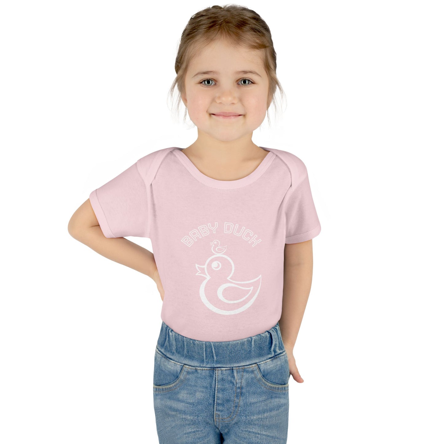 Cute Baby Duck Infant Bodysuit — Adorable Duckling Design