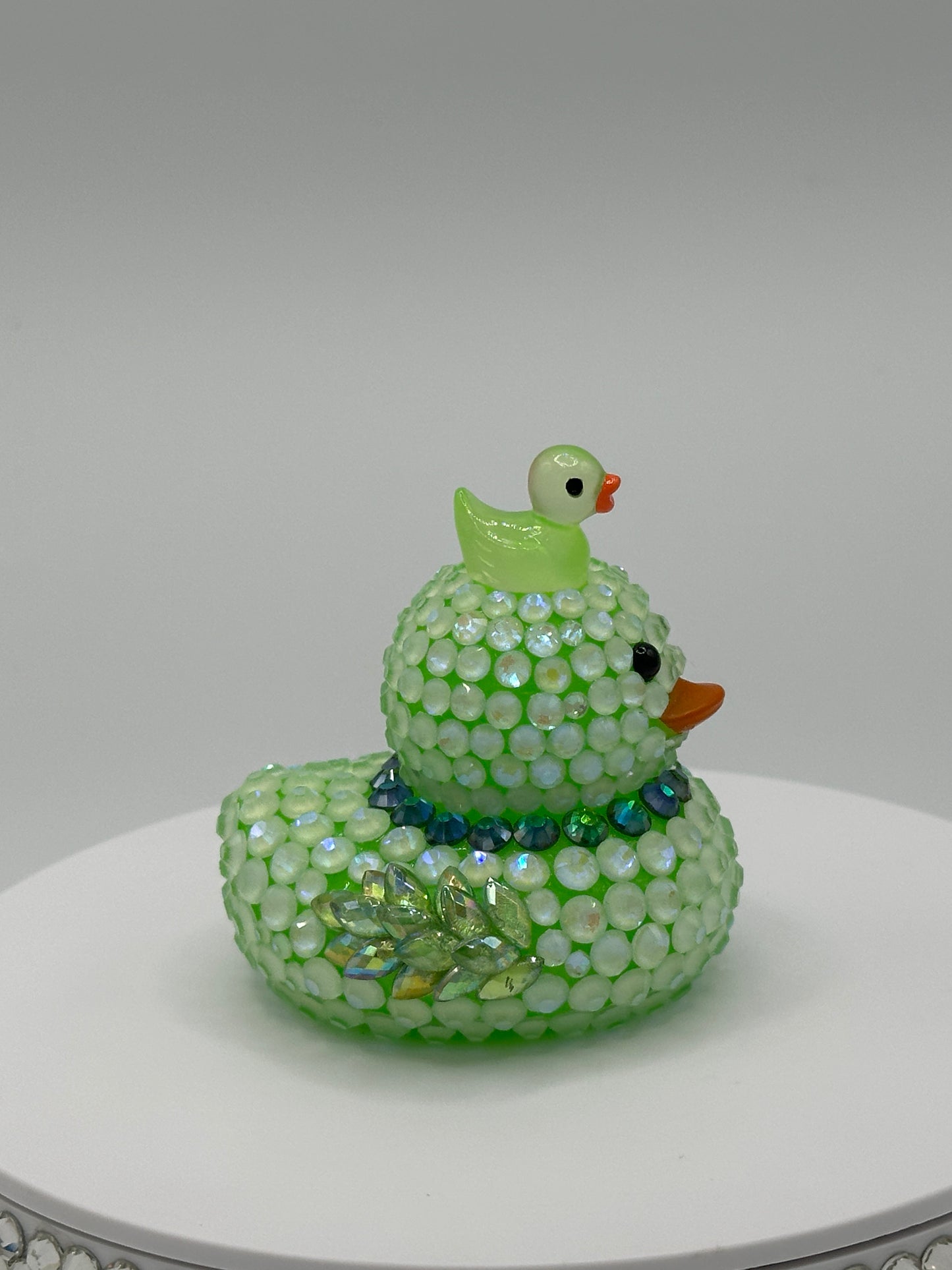 Rhinestone Rubber Duck -