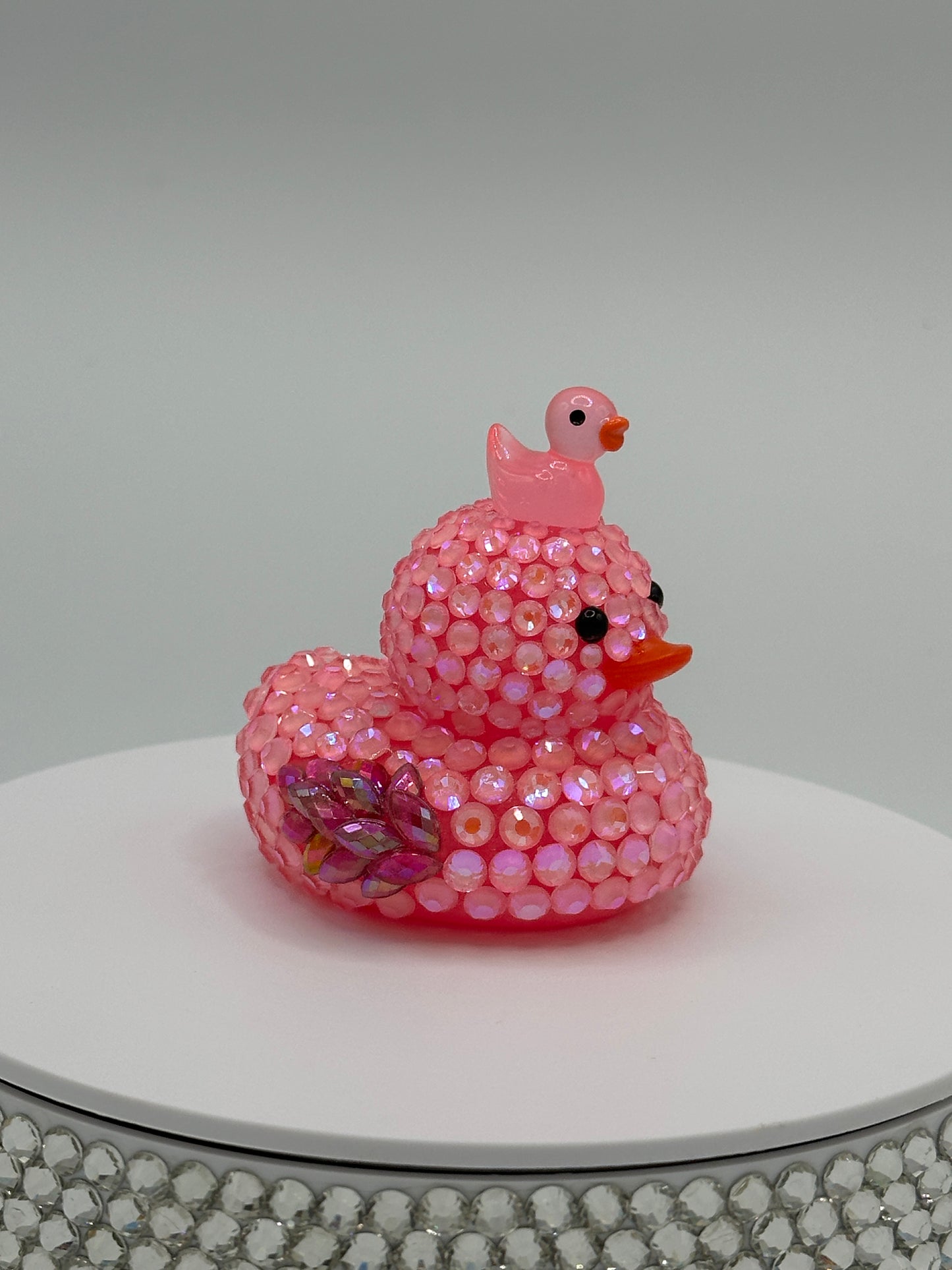 Rhinestone Rubber Duck -