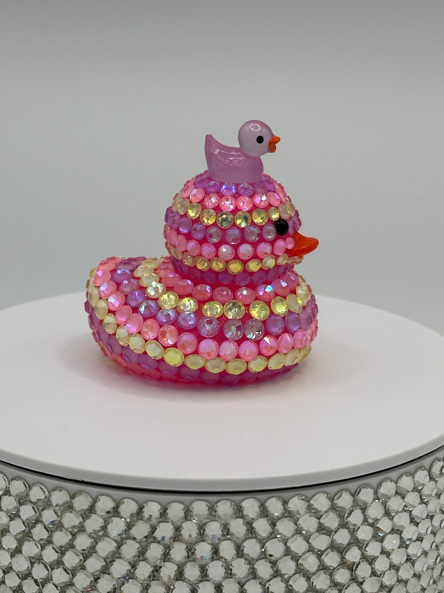 Rhinestone Rubber Duck -