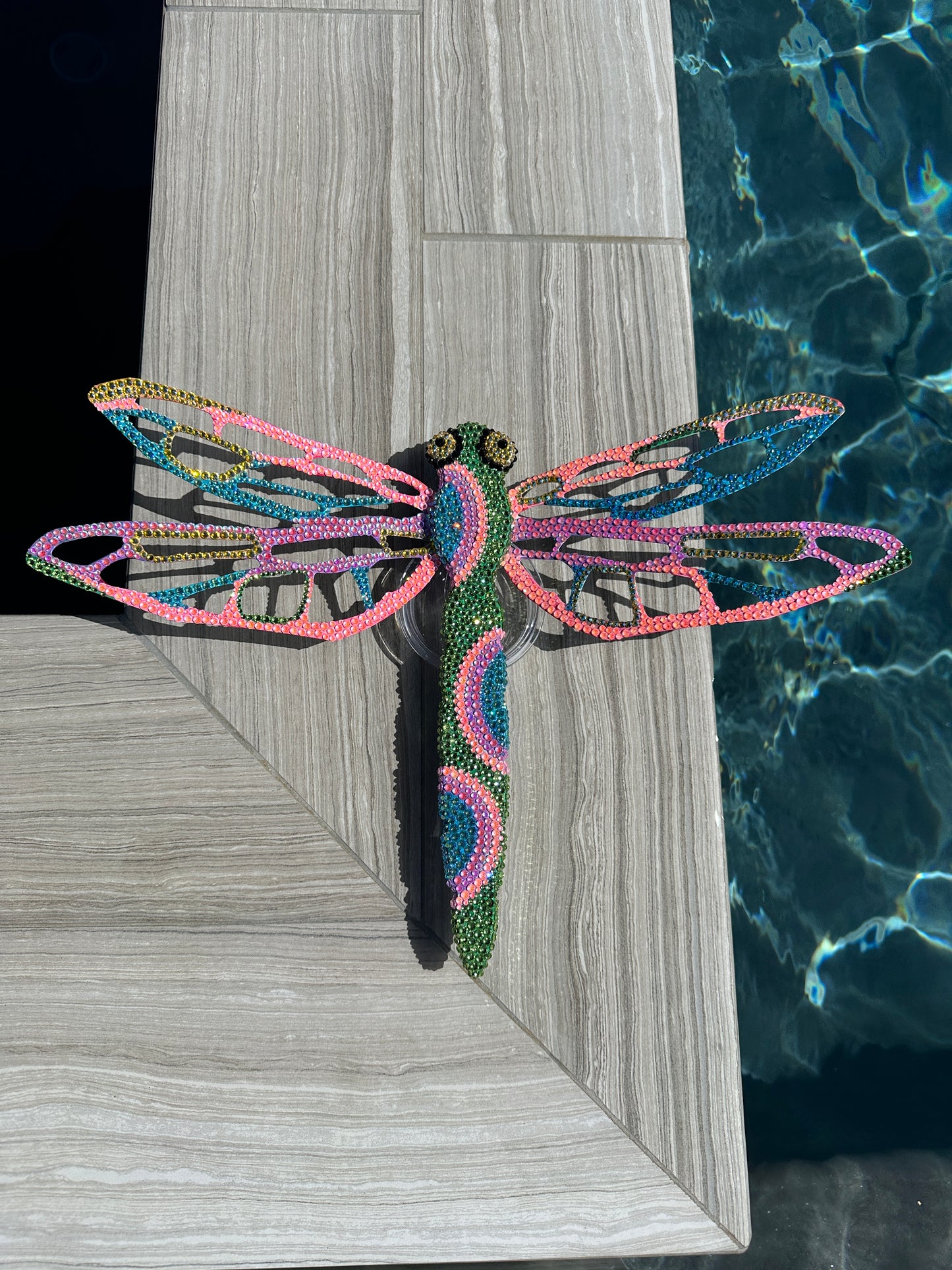 King Dragonfly in Rhinestones