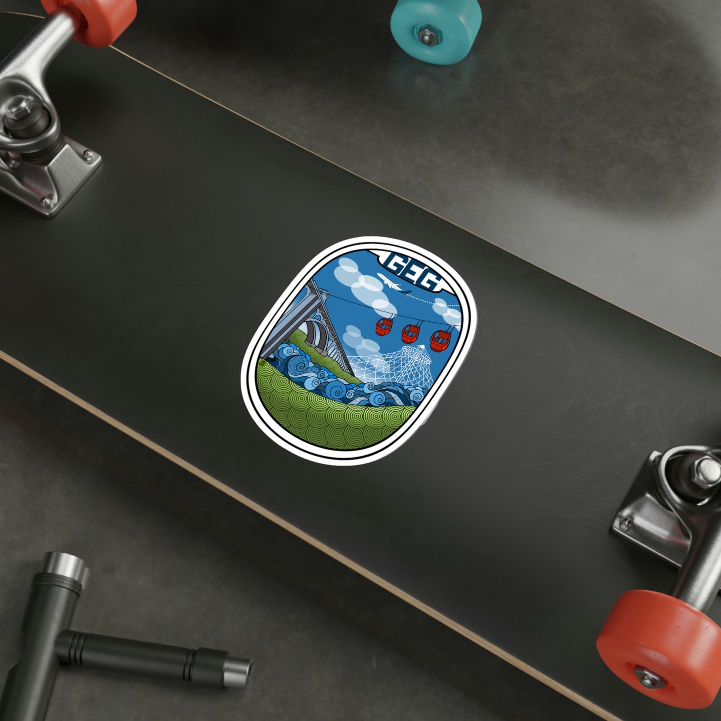 GEG-Spokane Die-Cut Stickers