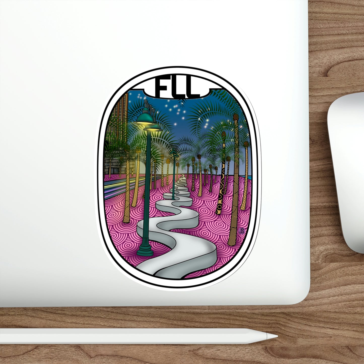 FLL- Fort Lauderdale Stickers