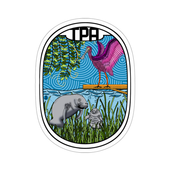 TPA-Tampa Florida Stickers