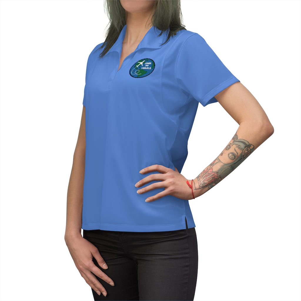 Color My Travels Women's Polo Shirt
