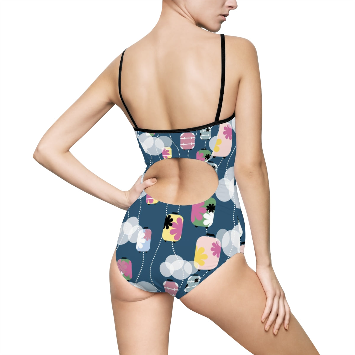 Sky One-piece Swimsuit