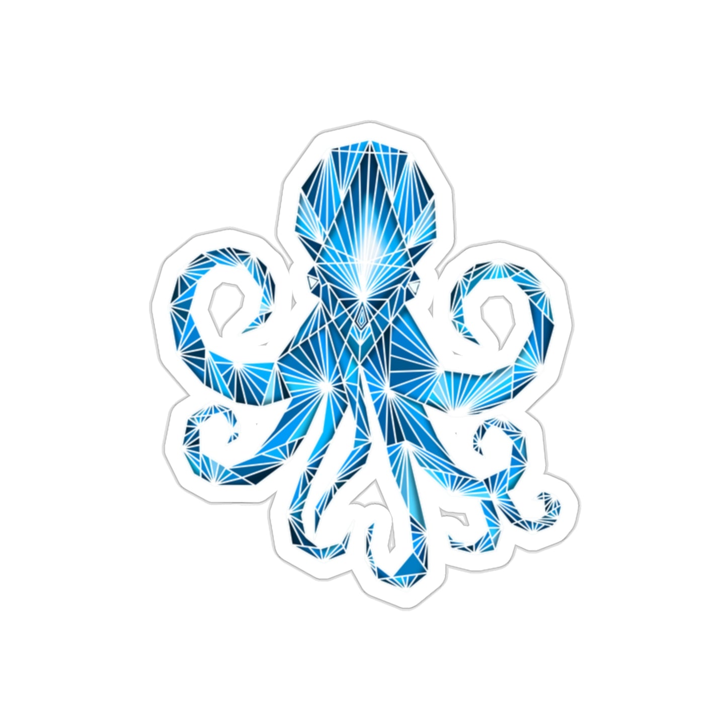 Blue octopus