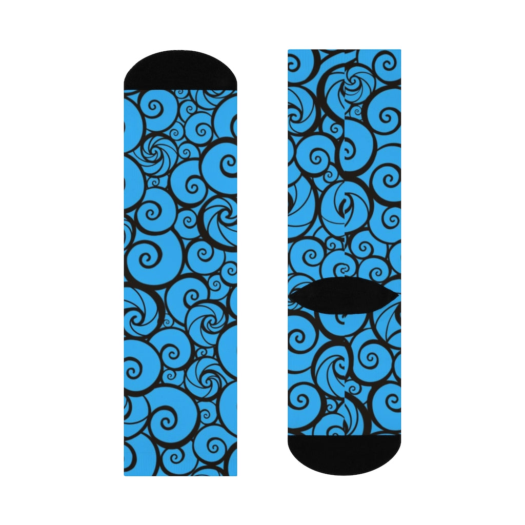 Swirl DTG Crew Socks