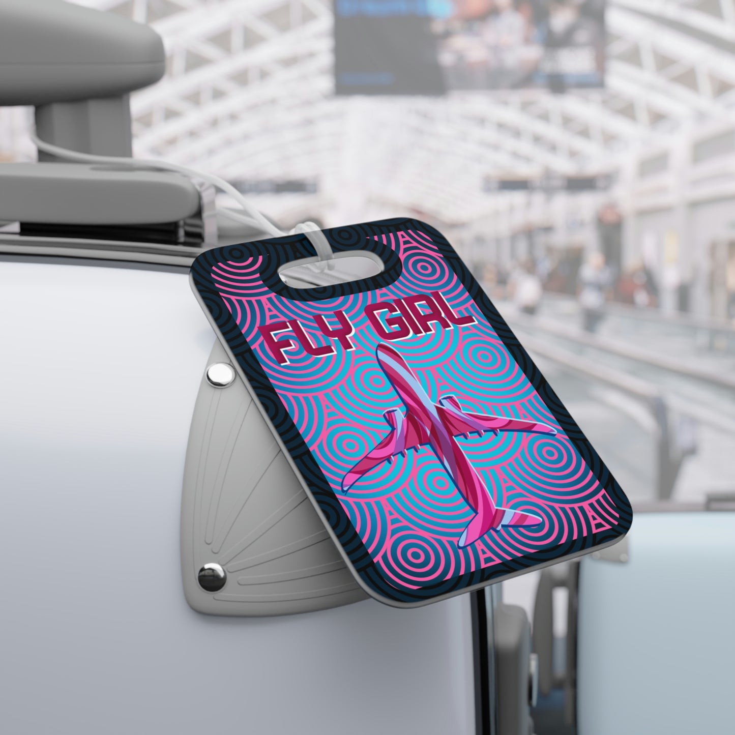 Fly Girl Luggage Tags