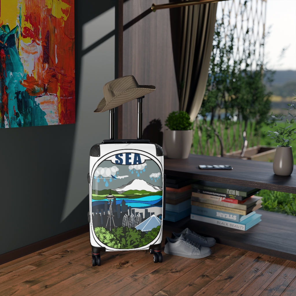 SEA Seattle suitcase