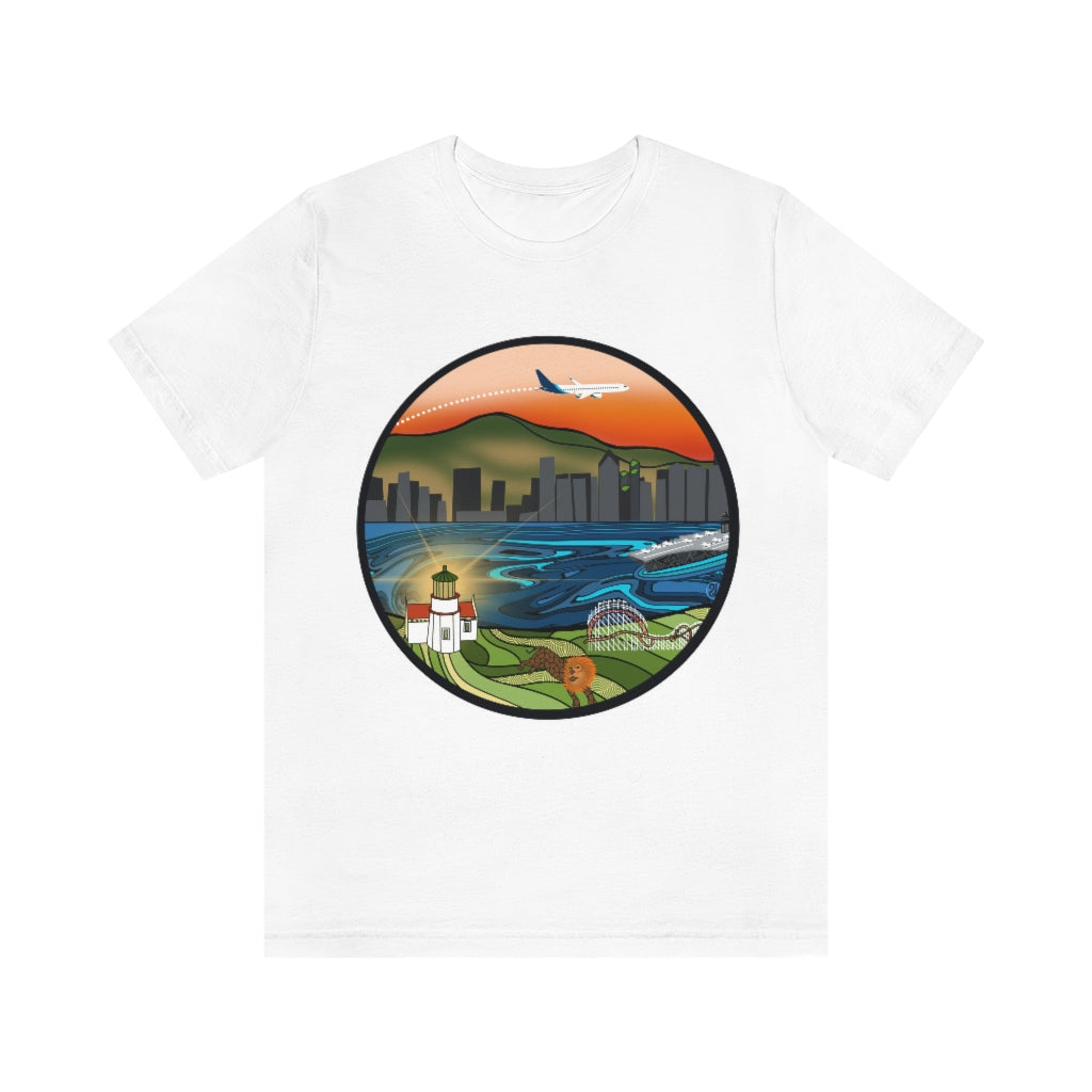 San Diego Sleeve Tee