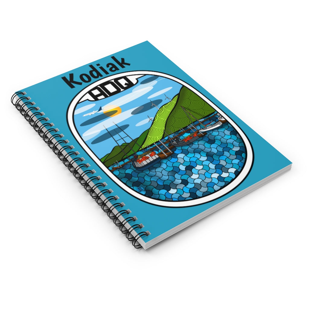 ADQ Kodiak Spiral Notebook - Ruled Line