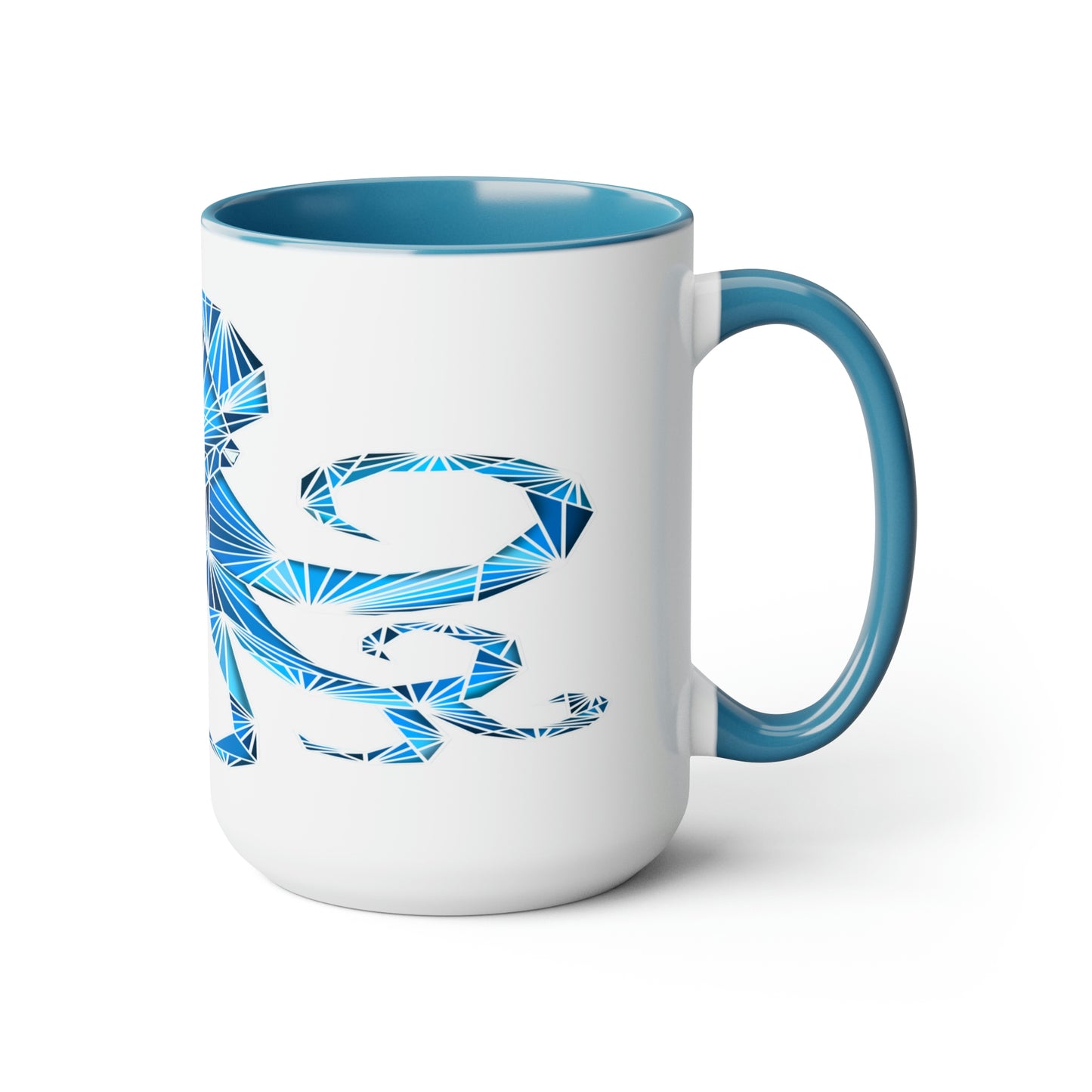 Two-Tone Coffee Mugs, 15oz