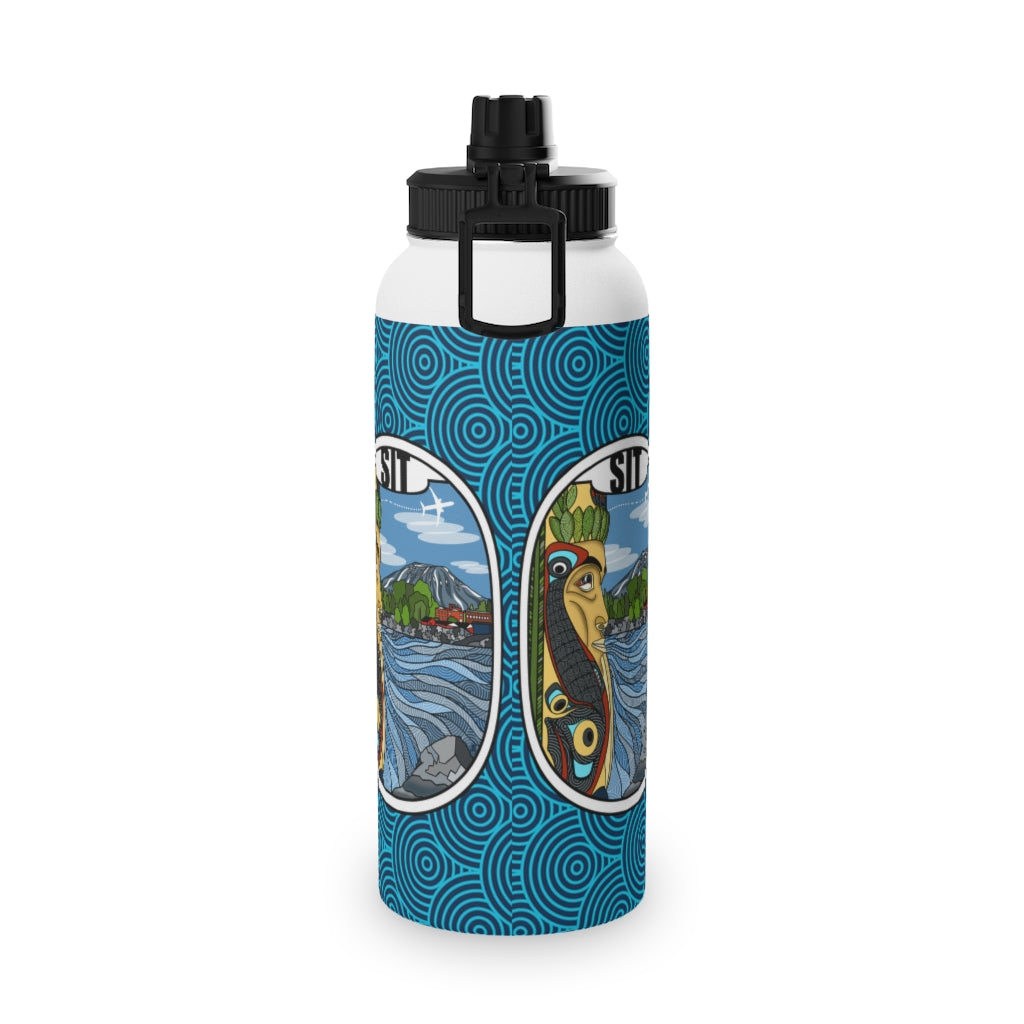 Sitka Stainless Steel Water Bottle, Sports Lid
