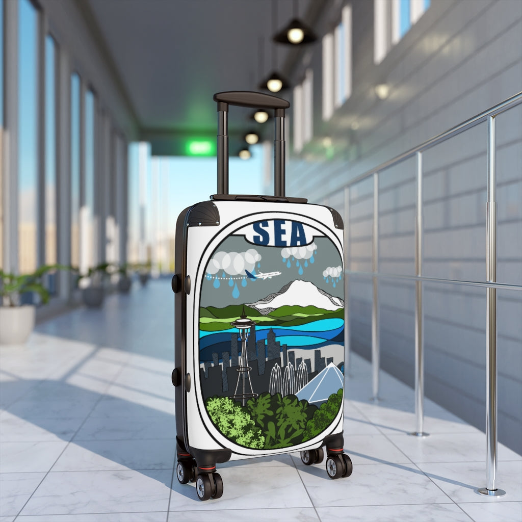 SEA Seattle suitcase