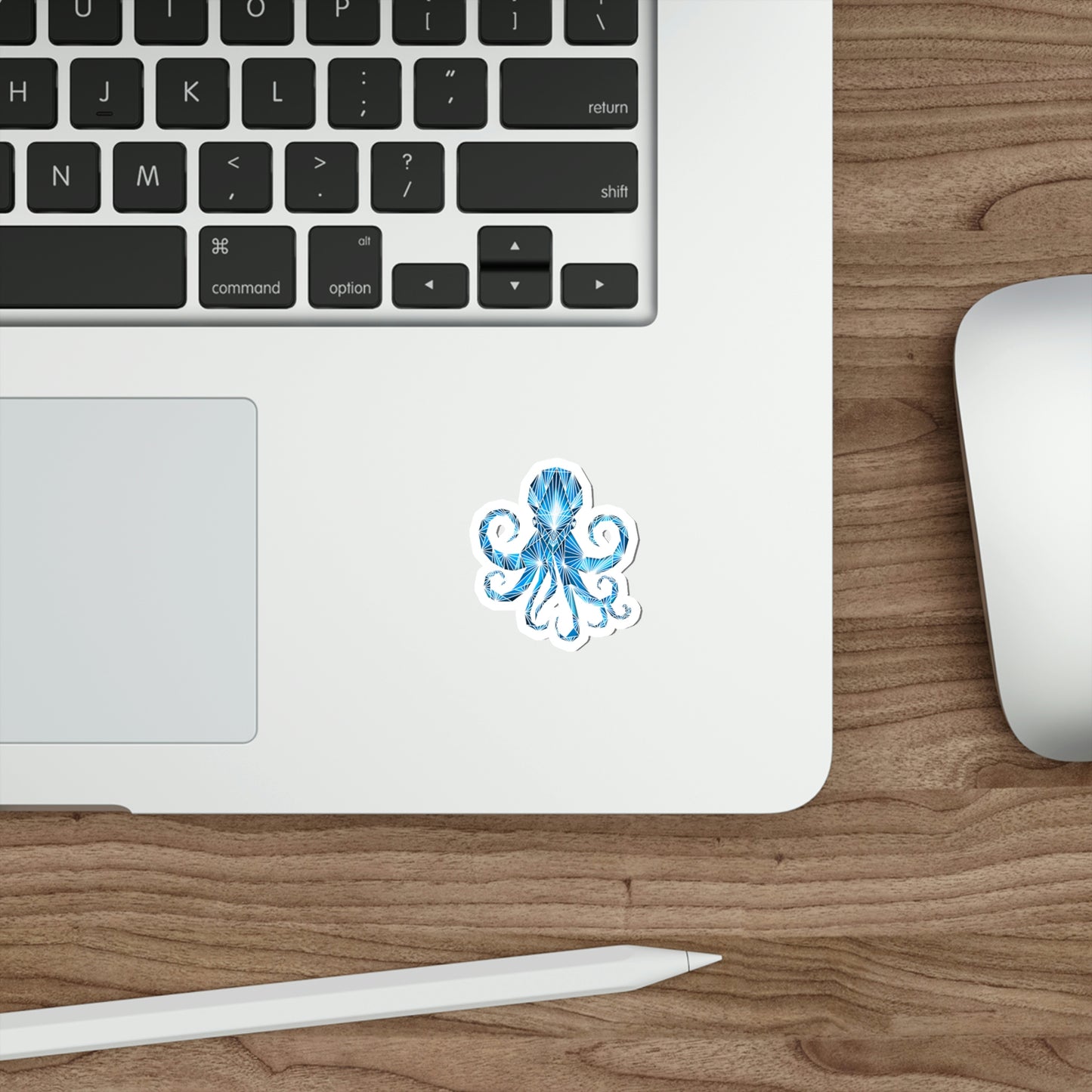 Blue octopus