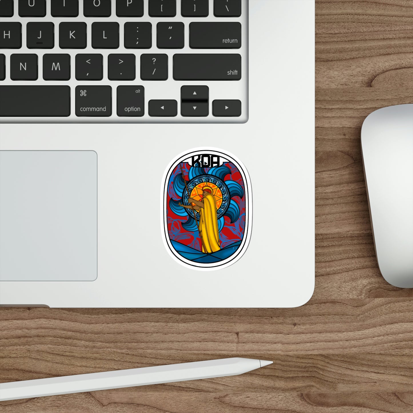 KOA Kona Hawaii Stickers
