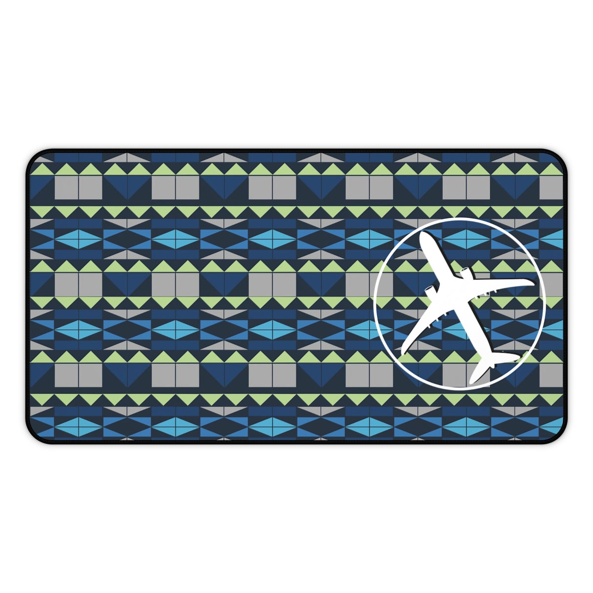Bulkhead with plane modern Desk Mat