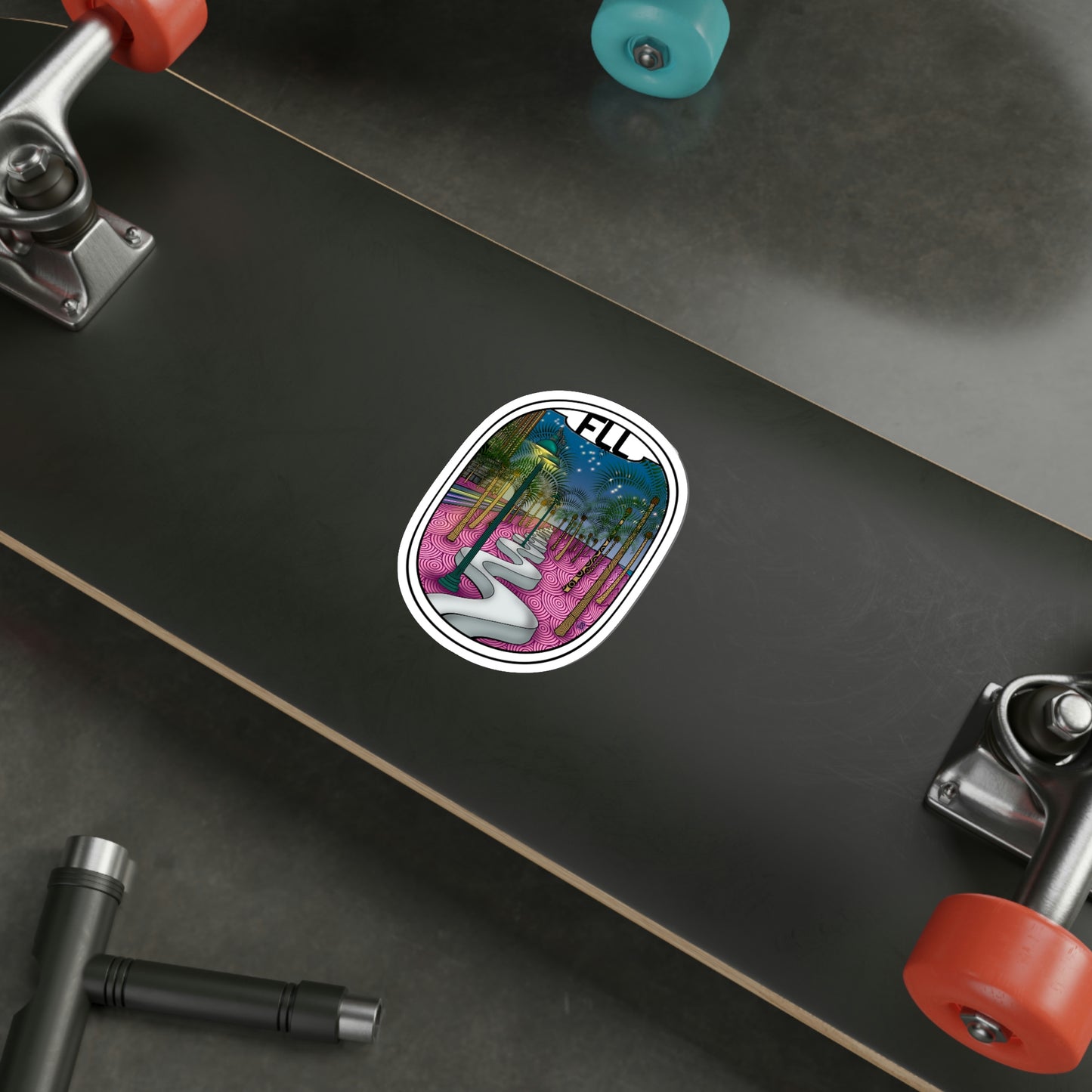 FLL- Fort Lauderdale Stickers
