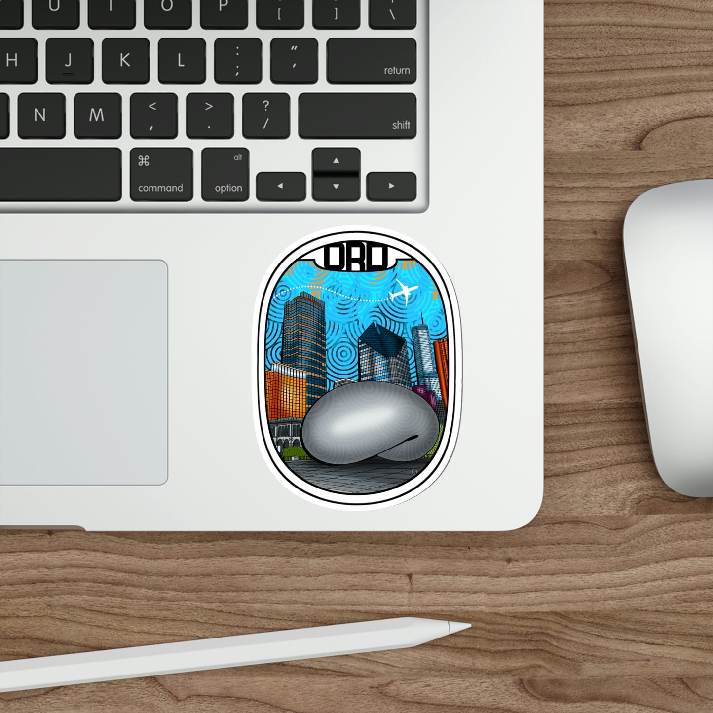 ORD-Chicago Die-Cut Stickers