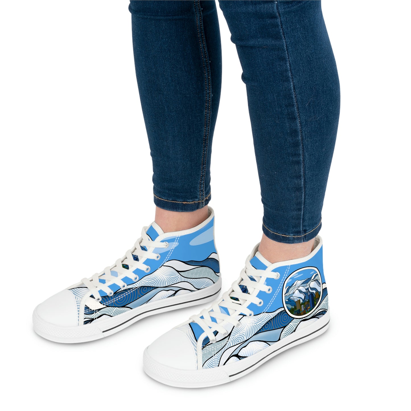 Women's Denver High Top Sneakers